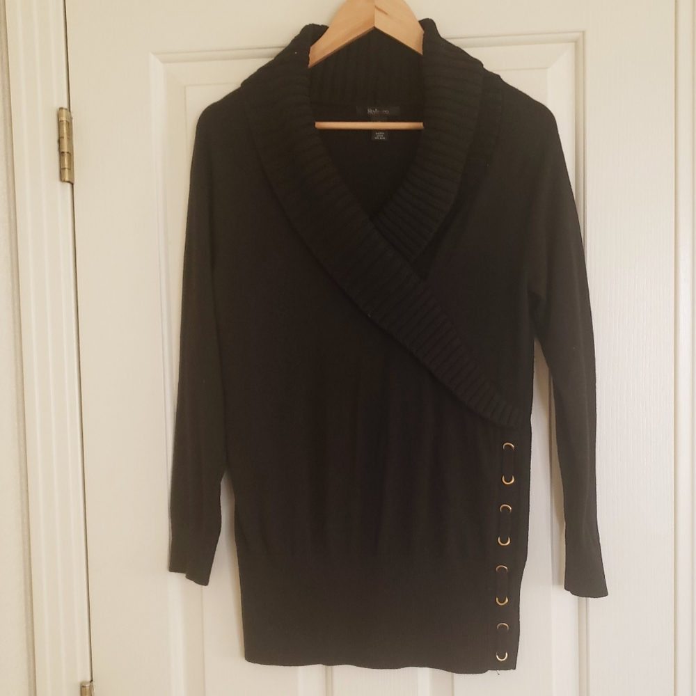 Black sweater